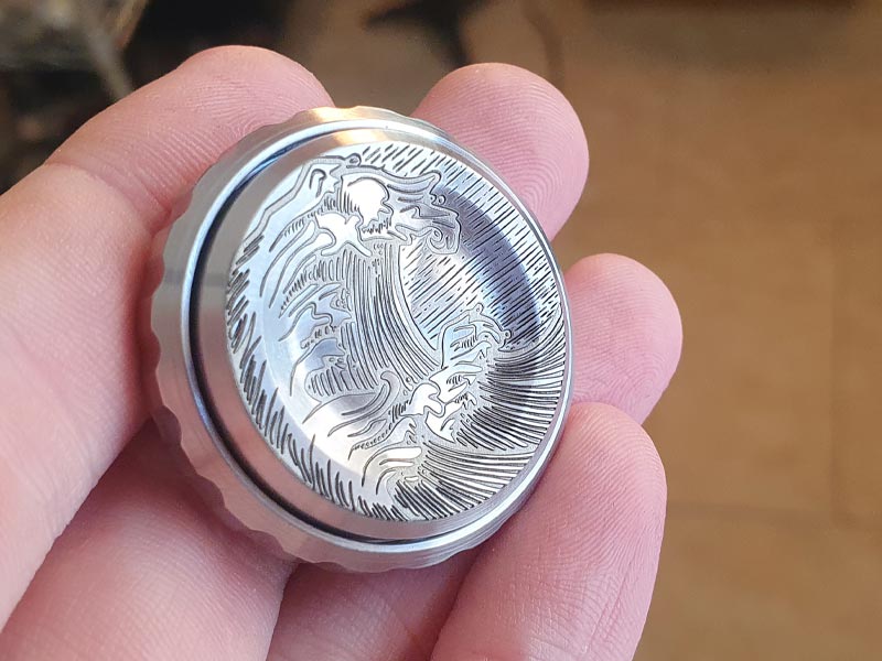 Customizing a Tide Kinetic Coin